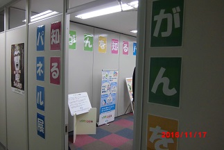 展示の様子